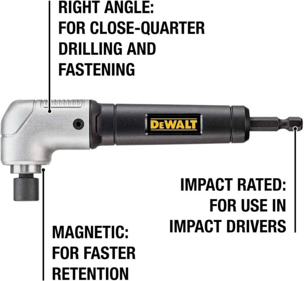 Right Angle Attachment, Impact Ready, 1.5" (DWARA120) - Image 2